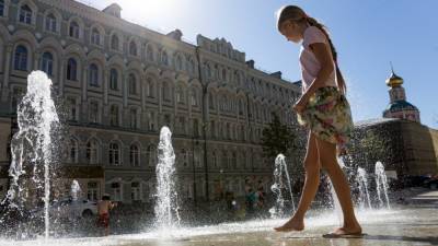 Жителей центральной части России ждет жара с 18 мая