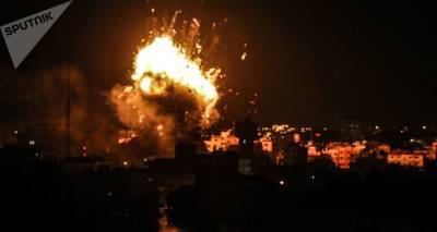 Армия Израиля атаковала 600 военных целей ХАМАС и "Исламского джихада" в секторе Газа