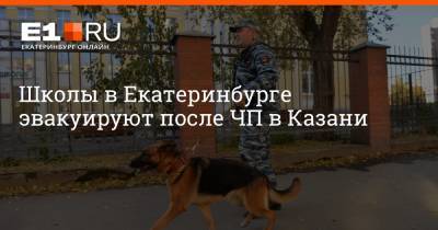 Школы в Екатеринбурге эвакуируют после ЧП в Казани