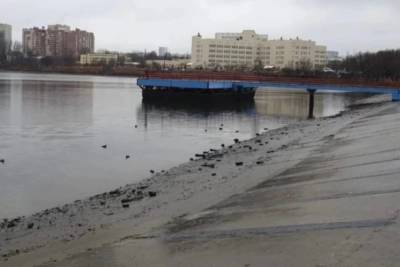 В Низовом водохранилище Ростова зафиксировано плановое понижение уровня воды
