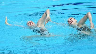 Российские синхронистки взяли золото на ЧЕ по водным видам спорта