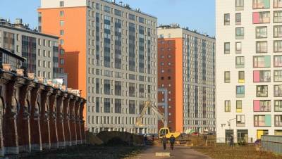 Объём ввода жилья в Петербурге вырос более чем в два раза