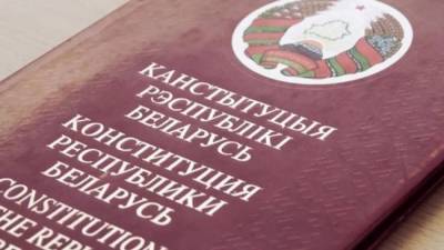 Лукашенко: Никаких изменений для галочки в Конституции Белоруссии не будет