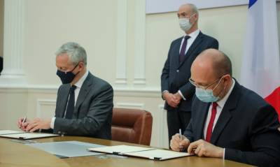 Украина и Франция подписали соглашения на более 1,3 миллиарда евро: куда пойдут деньги