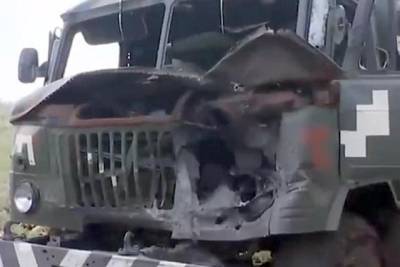 Террористы «ДНР» ракетой подбили авто с бойцами ВСУ