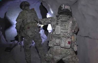 Российские военные обнаружили и взорвали крупный бункер боевиков ИГ возле Пальмиры