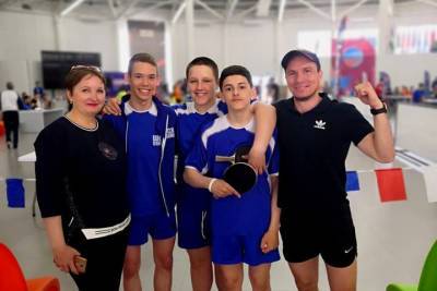 Теннисисты из Уметской школы победили на всероссийских спортивных играх