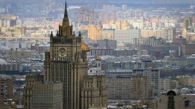 МИД России поблагодарил иностранцев за поддержку в связи с трагедией в Казани