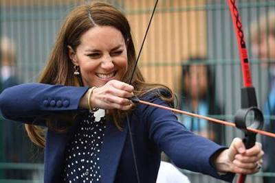 Стрельба из лука, теннис и садоводство: новый выход Кейт Миддлтон и принца Уильяма