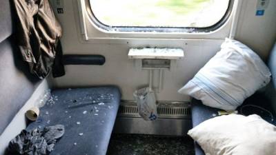 Пассажир разгромил купе Укрзализныци: его арестовали – фото