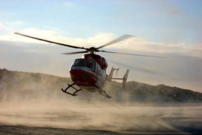 В Херсоне совершил экстренную посадку вертолет с председателем Верховной Рады