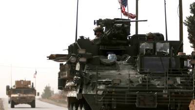 Российские военные блокировали колонну США в Сирии