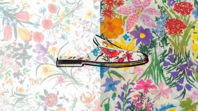 Самая модная обувь с цветочным принтом