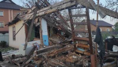 На Львовщине взрыв газа разрушил жилой дом
