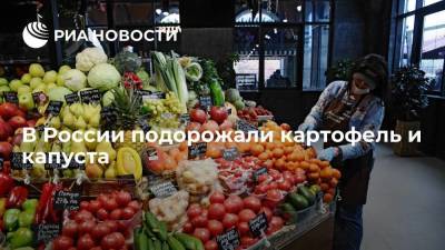 В России подорожали картофель и капуста