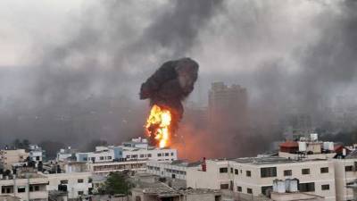 Из сектора Газа одновременно запустили десятки ракет по Израилю, «Железный купол» не справился