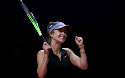 Свитолина вышла в 1/4 финала турнира в Риме, обыграв Мугурусу