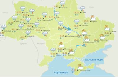 Почти 30 градусов жары и грозовые дожди: в Украине резко изменится погода