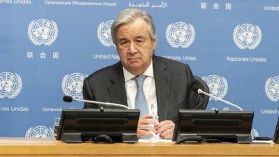 Генсек ООН выразил заинтересованность в укреплении сотрудничества с Россией
