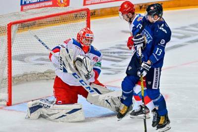 Российская сборная проиграла сборной Финляндии в матче Еврохоккейтура