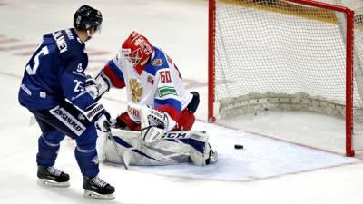 Два гола за 32 секунды и бросок в пустые ворота: как Финляндия прервала рекордную победную серию России в Еврохоккейтуре