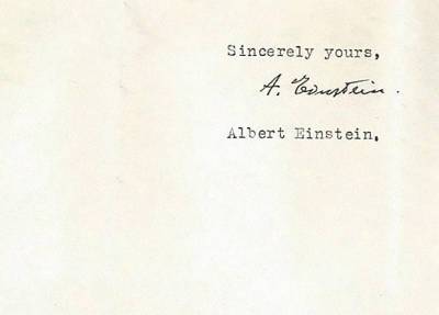 Обнаружено письмо Эйнштейна о пчелах и птичках