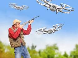 Дачникам запретили сбивать дроны над участками