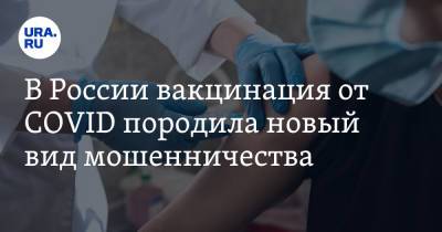 В России вакцинация от COVID породила новый вид мошенничества