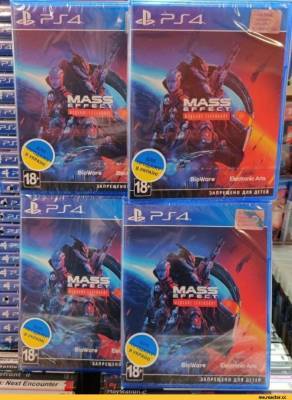В Украине поступили в продажу русскоязычные дисковые версии ремастера Mass Effect — в России их не будет