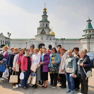 Пенсионеры из Чехова посетили Новый Иерусалим