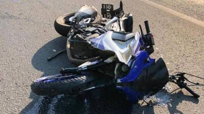 Жительница Уфы на иномарке сбила мотоциклиста