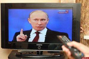 Песков объяснил пребывание Путина в телеэфире его трудоголизмом
