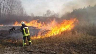 Получил тяжелые ожоги: на Львовщине мужчина сжигал траву и загорелся сам