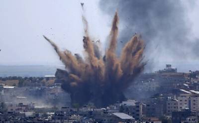 Израильская армия сообщила о крупнейшей атаке на военные объекты в секторе Газа минувшей ночью