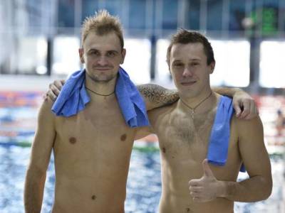 Украинский дуэт прыгунов в воду завоевал медаль на ЧЕ