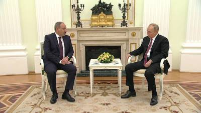 Путин и Пашинян поговорили о Нагорном Карабахе
