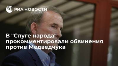 В "Слуге народа" прокомментировали обвинения против Медведчука