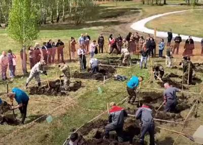В Новосибирске состоялся чемпионат по скоростному копанию могил