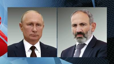 Владимир Путин и Никол Пашинян обсудили ситуацию на границе Азербайджана и Армении