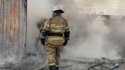 Однокомнатная квартира сгорела в Невском районе Петербурга