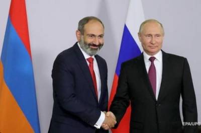 Пашинян пожаловался Путину на вторжение Азербайджана