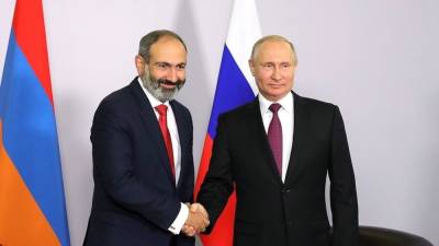 Путин и Пашинян не обсуждали вопрос помощи РФ в связи ситуацией на границе с Азербайджаном