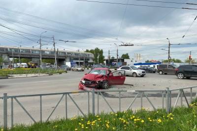 На Московском шоссе в Рязани произошло серьезное ДТП