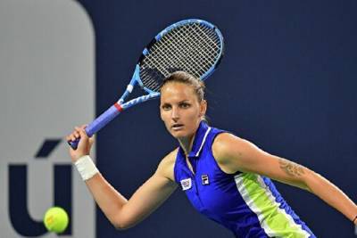 Плишкова выиграла у Остапенко и вышла в полуфинал турнира в Риме