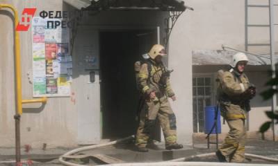 Пожар в центре Екатеринбурге потушили за четыре часа