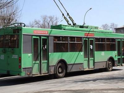 В Новосибирске временно закрывается маршрут троллейбуса №36