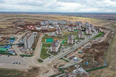 ЖК «Новинки Smart City» в Нижнем Новгороде сняли с высоты