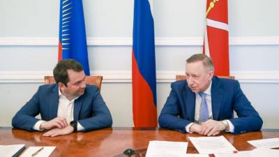 Беглов и Чибис обсудили перспективы сотрудничества