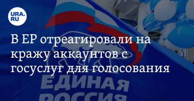 В ЕР отреагировали на кражу аккаунтов с госуслуг для голосования