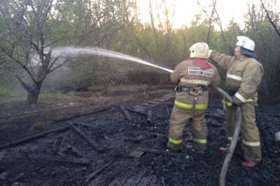 Пожарные ликвидировали возгорание на дачах под Самарой